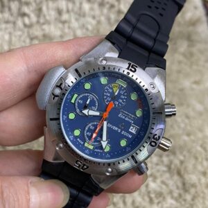 Citizen Eco-drive Pulseira de Borracha - CTZ210923