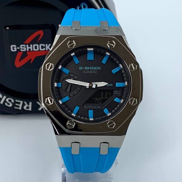 G-shock Ga-2100 Caixa em Aço - GSH182123