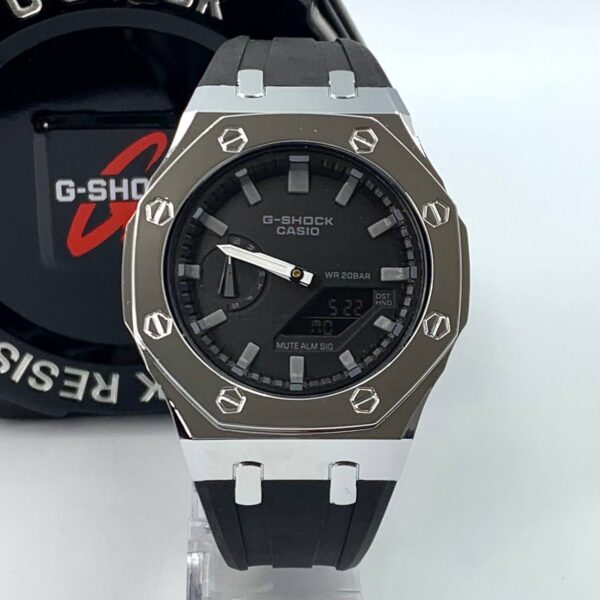 G-shock Ga-2100 Caixa em Aço - GSH181923