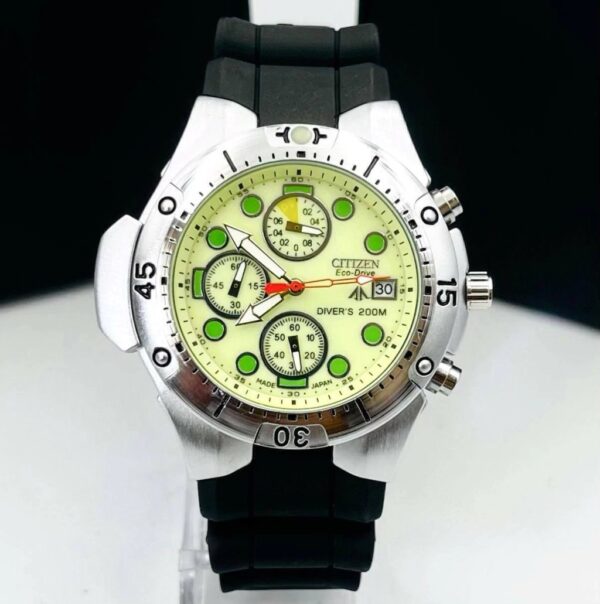 Citizen Eco-drive Pulseira de Borracha - CTZ210923