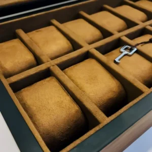 Maleta Madeira Para 12 Relógios - MALEMADE12